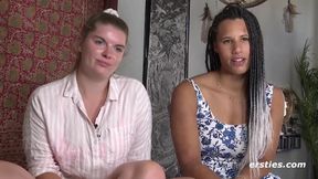 Hot Amateur Lesbians Natascha & Lena S - Brunette