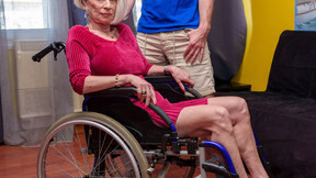 Hot ”Chiropractor Fucks Grandma Eva Delage'S Mature Cunt” - Full Hd
