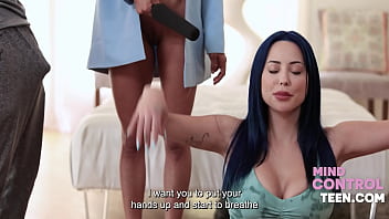 Explicit Freeuse News Reporter Tries Yoga With Instructor - Caitlin Bell, Eve Marlowe