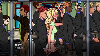 Hot A Stranger Unexpectedly Brought Her To Orgasm On The Bus. Hentai Game
