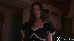 Must Watch: Raw Wild Dreams Of A Sexy Fit Busty Brunette Maid Kama Oxi, Who'S Ready For Deepthroating & Hardcore Fuck - 4K