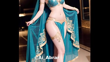 Wet Ai Art Belly Dance