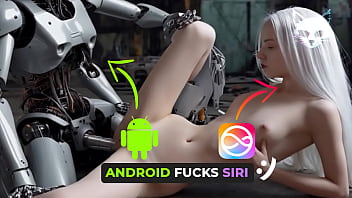 Kinky Android Fucks Siri. Sex Machine Fucks Android Girl. - Must See