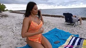 Full Hd: Insane Beachside Bliss: My Insanely Hot Stepsis Takes Me For A Ride! - High Quality