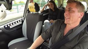 Forbidden Multiple Female Orgasm In Czech Taxi Backseat