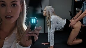 Beautiful Blonde Doctor Gets Used And Begs For Hard Cock - Freeze Time Stop Sex Creampie - Must See