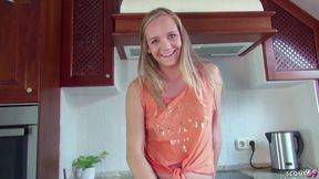 Hidden Cam: Young Stunner Lucette Gets First Tight Anal Sex Love Making