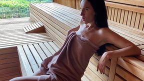Explicit Stranger = Sexual Danger? Milf With A Tight Body Seduced In A Sauna