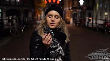 Wet A Night In Amsterdam With Latvian Euro Coed Linda - 4K