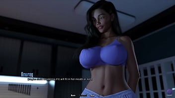 Kinky Step Sister Caught Pervy Step Brother Jerking Off To Her Panty - 3D Hentai Animated Porn - Life In Santa County - Must See