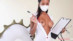 New: Naughty Horny Asian Nurse Putri Cinta Fucking In Uniform