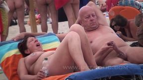 Juicy Cup D' Agde&Comma; Raw Pleasure In The Dunes - Cougar