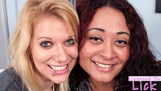 Licensed To Lick - Black Dyke Stunner Devours White Girl
