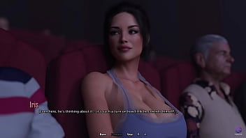 Rough Horny Stepsister Giving Me Blowjob While Watching A Movie - 3D Hentai Animated Porn - Life In Santa County