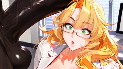 Insane Blonde Wife Cheating At Work (Ntr+Bbc)