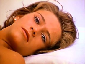Naughty Babe From Rare Porn Movie Waits For Eruption Of Big Cock