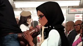 Uncensored: Wild Women Love Being Free Used In Public Like In A Japanese Train In Spicy Toons: The Subway 2
