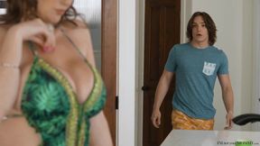 Uncensored: Kinky Stepmom With Monster Tits Kat Marie Seduces Stepson In The Kitchen - Kat Marie - Full Hd