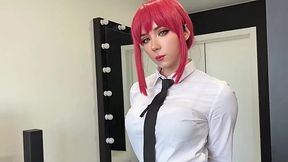 Passionate A Submissive Guy Does Whatever The Dominant Bitch Makima Asks