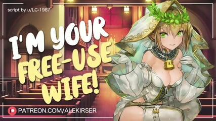 Kinky Your Gorgeous Bride Vows To Be Your Personal Free-Use Slut (Alekirser Asmr) - High Quality