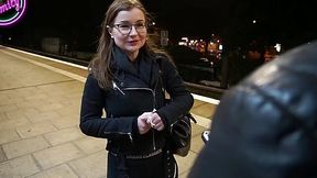 Naughty Petite German Emily Banged By Train Inspector, Pussy Creamed