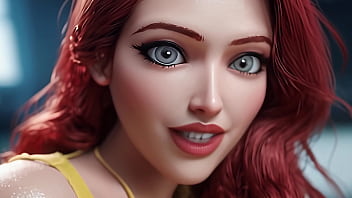 Forbidden Redhead With Huge Tits Fucks You And Wants To Be Creampied In Her Yellow Dress - Ai