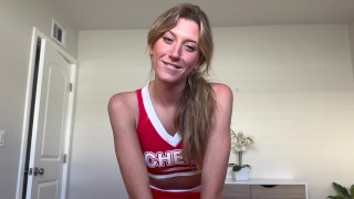 Hot Step Sister Begs For Ride To Cheer Practice.. - Addison Vodka