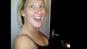 Rough Laura In Mens Toilets Gloryhole - Oral Sex