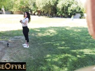Hardcore Houseofyre- Arabelle Raphael In Picked Up And Screwed - Must See