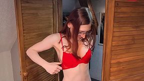 Hardcore Nerdy German Fiona Fuchs Sucks Cock Before Going On A Date - Must See